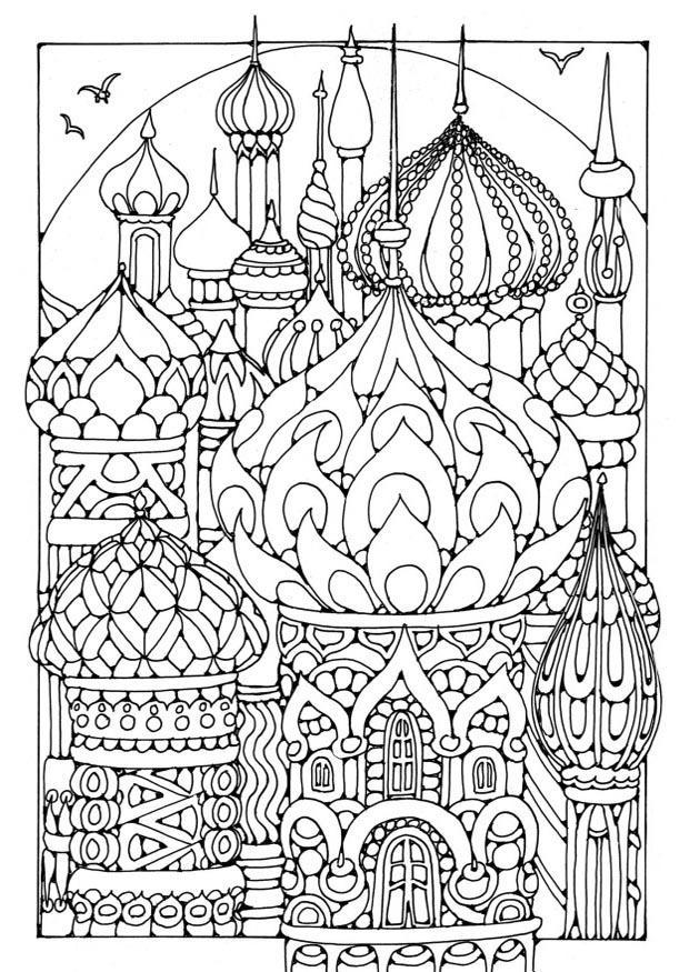 torri Disegno da colorare torri