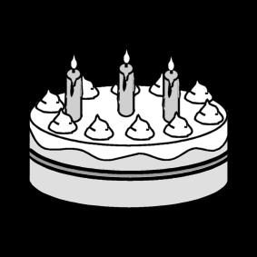 torta di compleanno Disegno da colorare torta di compleanno