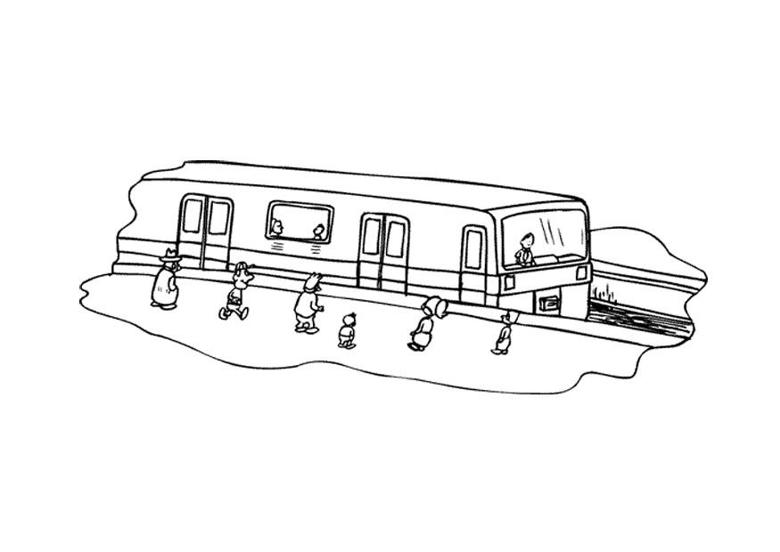 treno Disegno da colorare treno