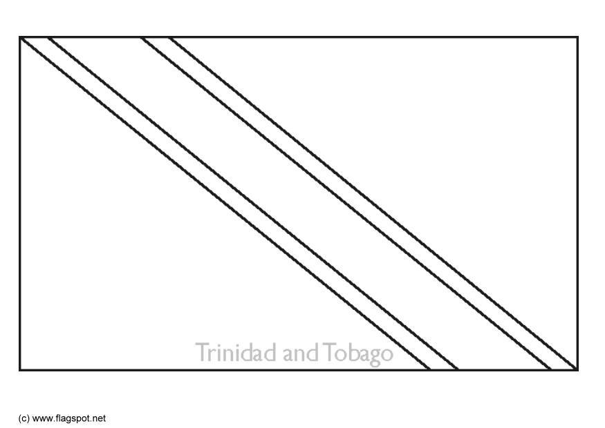 trinidad e tobago Disegno da colorare trinidad e tobago