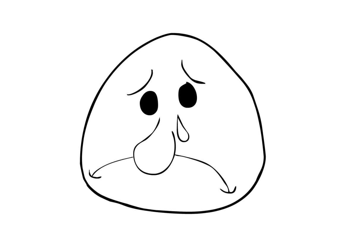 triste Disegno da colorare triste