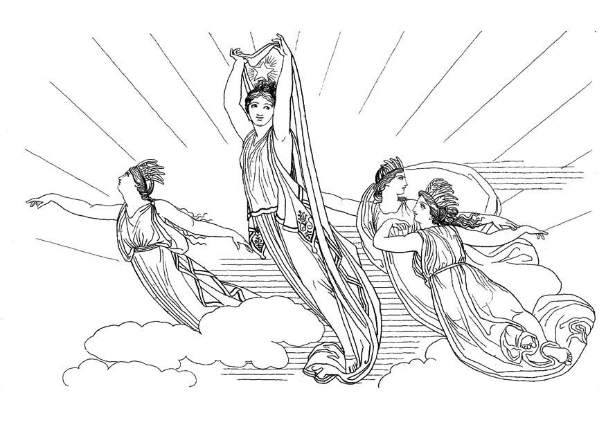 ulisse - circe Disegno da colorare ulisse - circe
