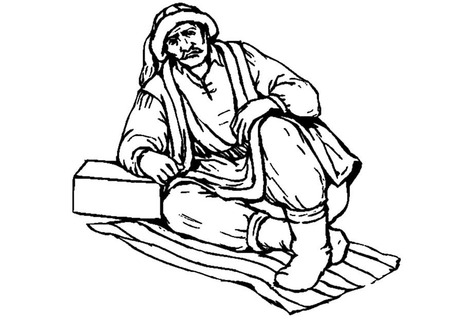 uomo Disegno da colorare uomo