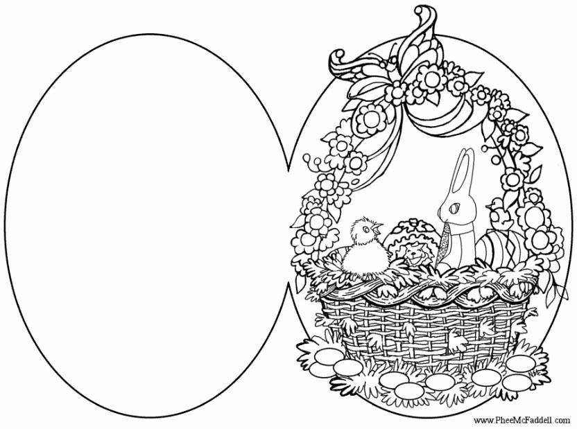 uovo pasquale Disegno da colorare uovo pasquale