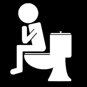 usare il bagno Disegno da colorare usare il bagno