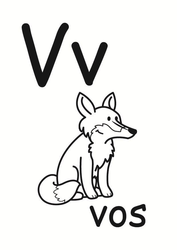 v Disegno da colorare v