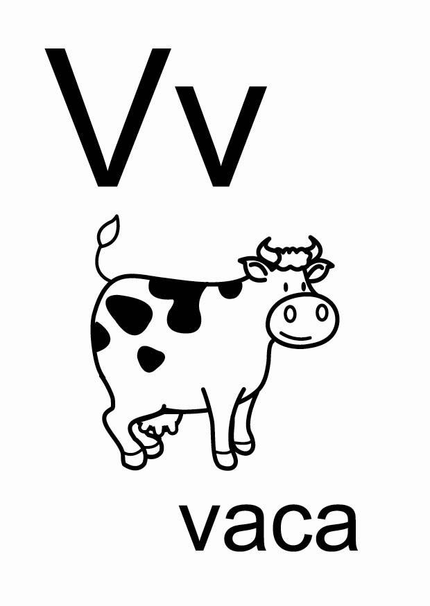 v Disegno da colorare v