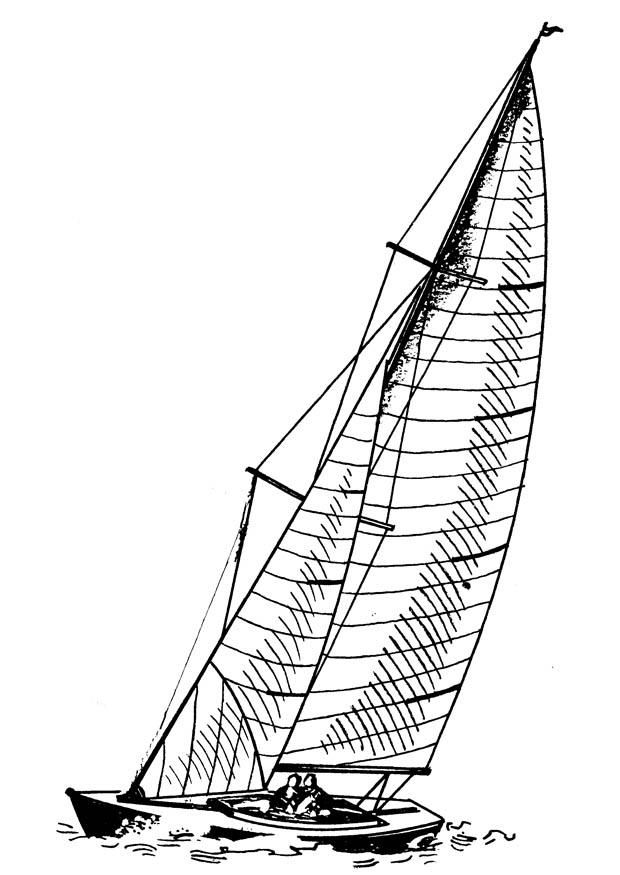 veliero Disegno da colorare veliero