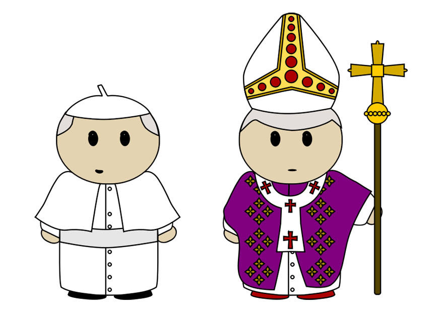 vestiti del papa immagine vestiti del papa