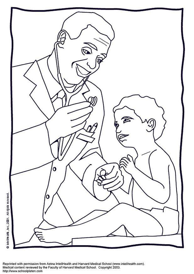 visita Disegno da colorare visita