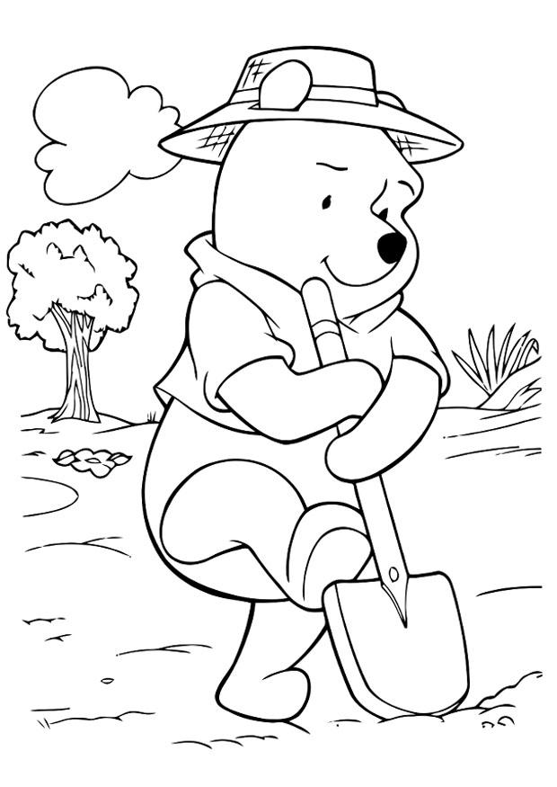 Disegno da colorare winnie the pooh