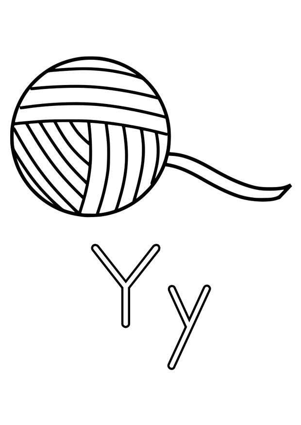 y Disegno da colorare y