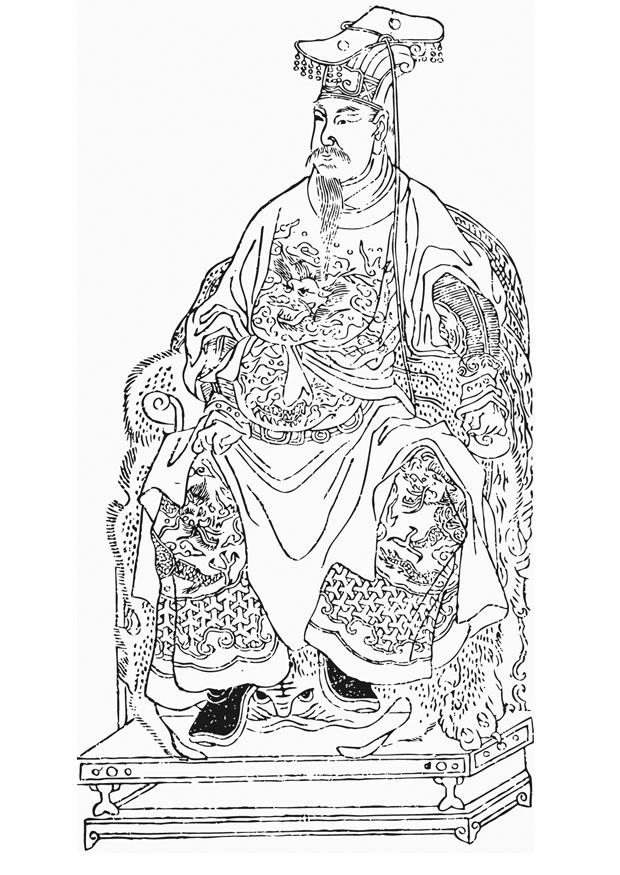 yue fei Disegno da colorare yue fei