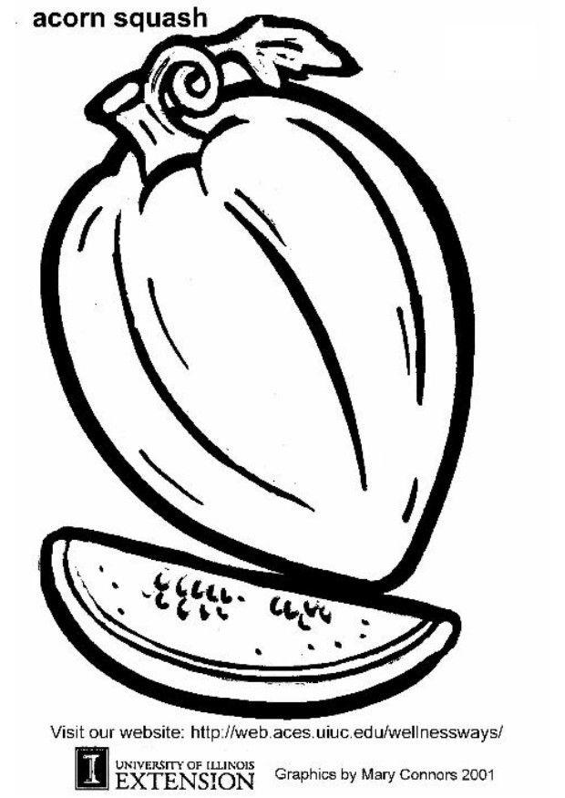 zucchine Disegno da colorare zucchine