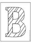 Disegno da colorare abc