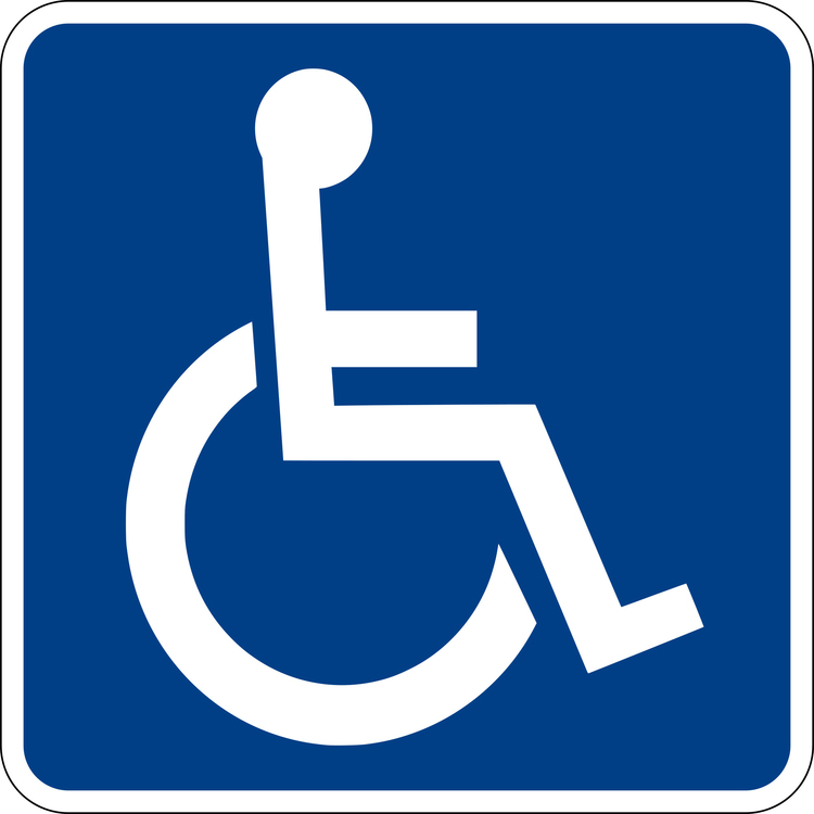 immagine accesso alle sedie a rotelle