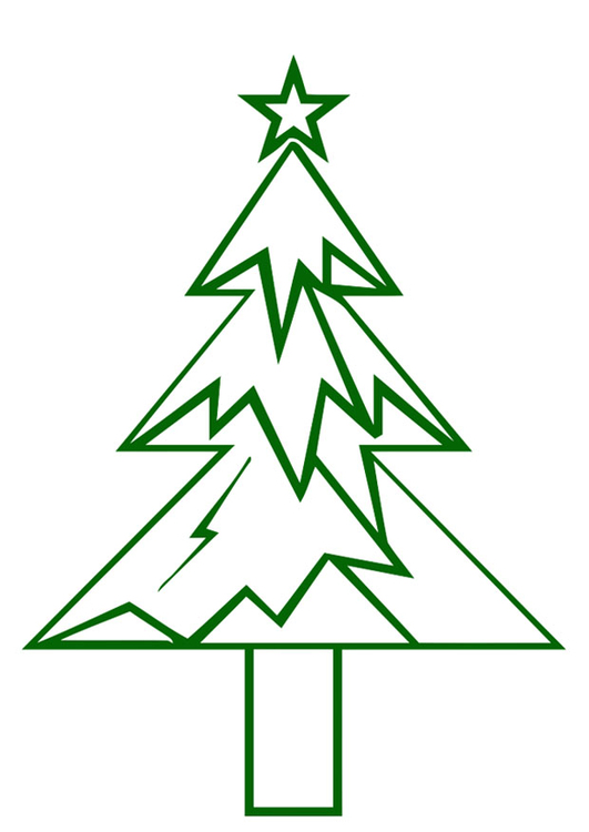 immagine albero di Natale con stella