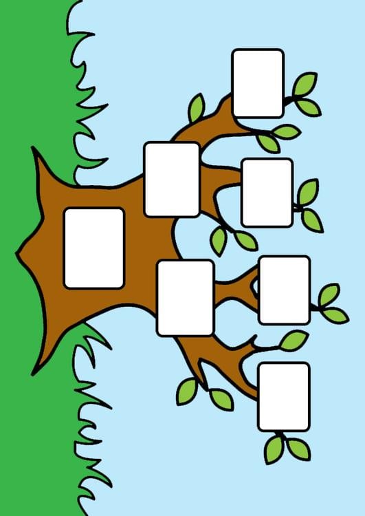 albero genealogico vuoto