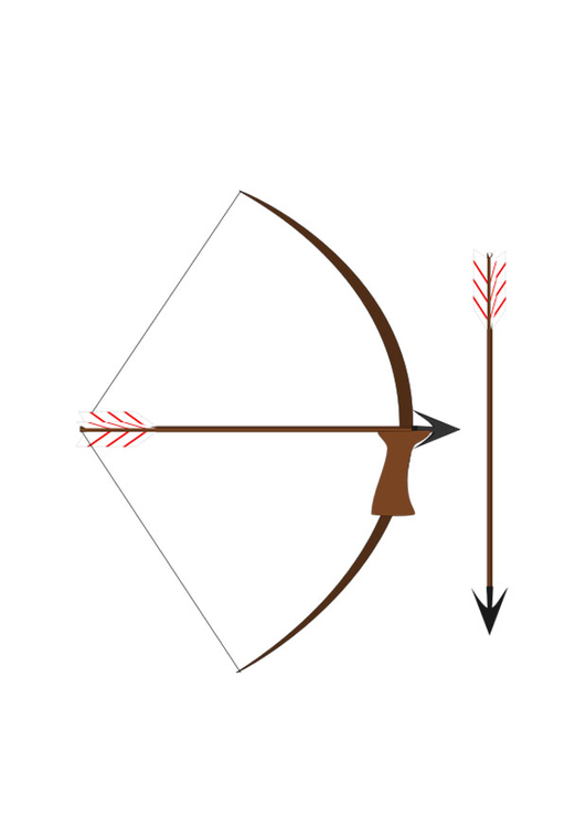 immagine arco e frecce