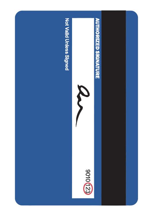 bancomat - lato posteriore
