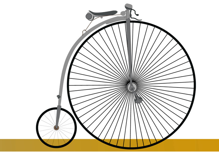 bicicletta cartoon immagine