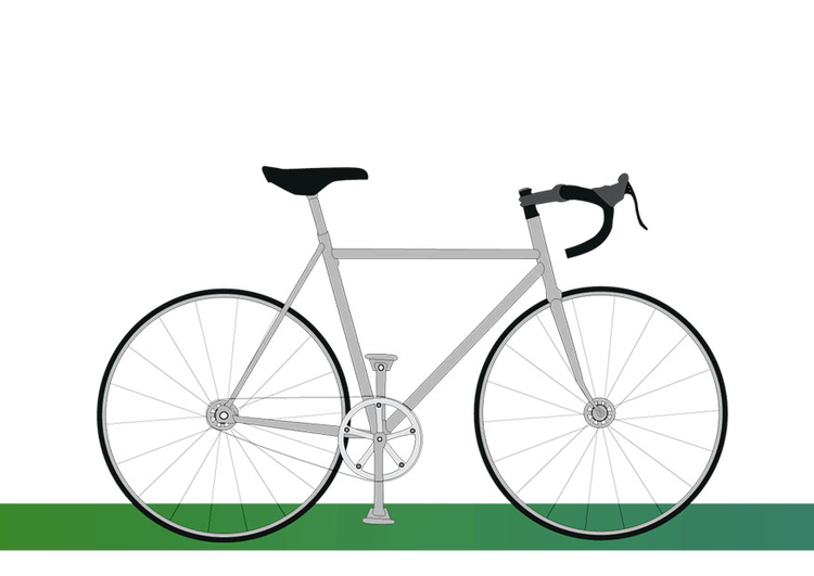 bicicletta cartoon immagine