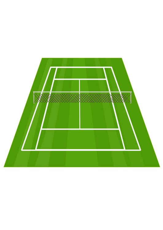 immagine campo da tennis