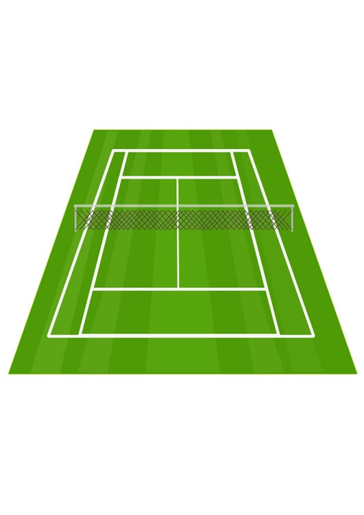 immagine campo da tennis