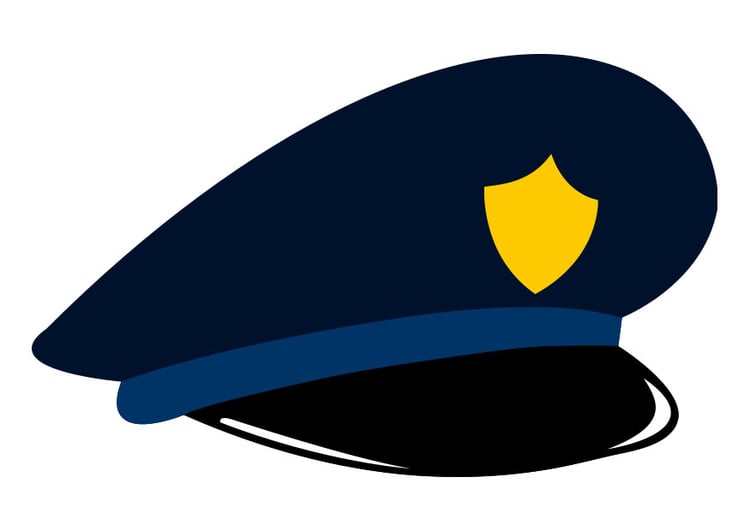 immagine cappello da poliziotto