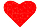 immagine cuore puzzle