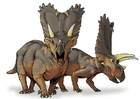 Dinosauro Pentaceratops