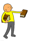 immagine distribuire libri