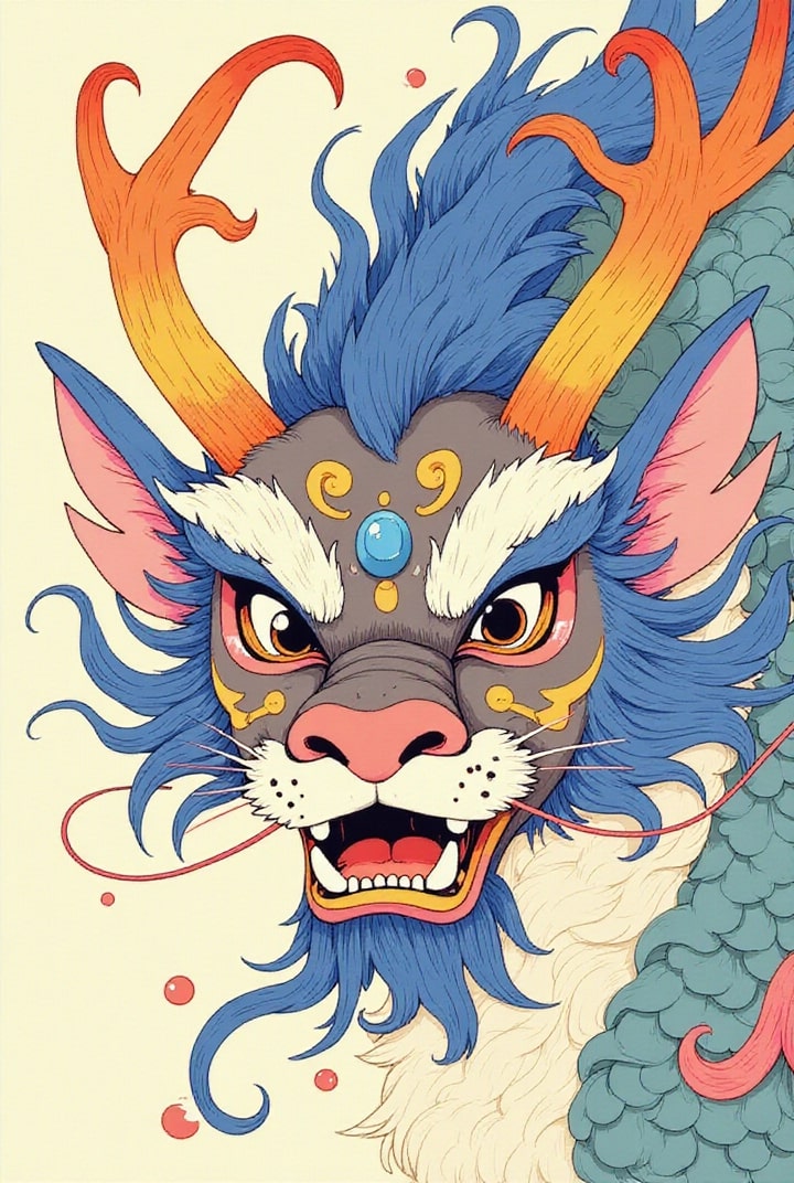 immagine Drago dalla Cina
