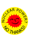 immagini energia nucleare, no grazie