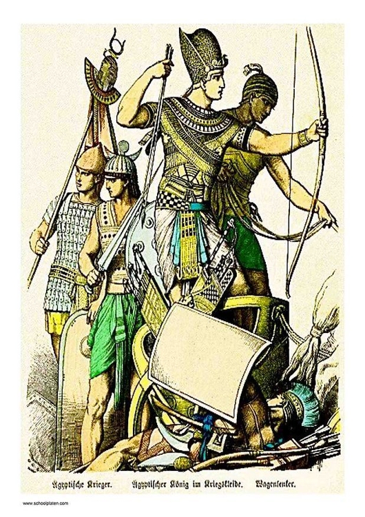 immagine faraone in guerra