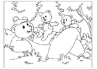Disegno da colorare festa del papÃ