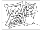 Disegno da colorare festa della mamma
