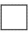 Disegno da colorare francobollo