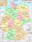 Germania - mappa politica 2007