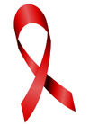 immagini giorno del AIDS - nastrino rosso
