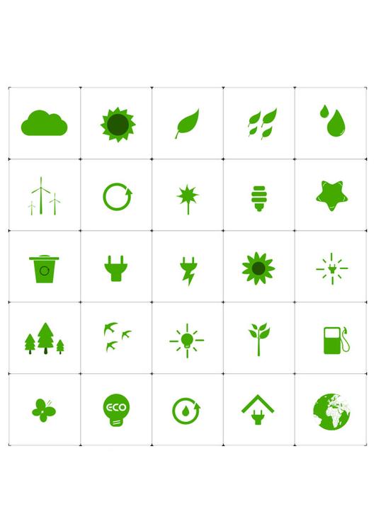 icone ecologiche
