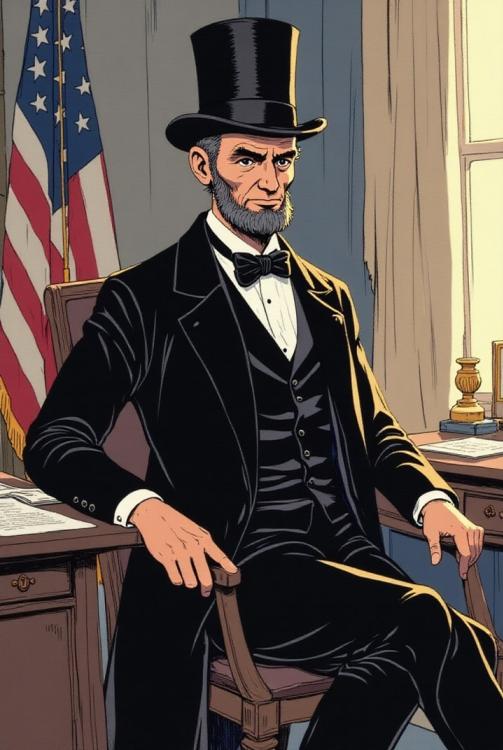 Il presidente Abraham Lincoln