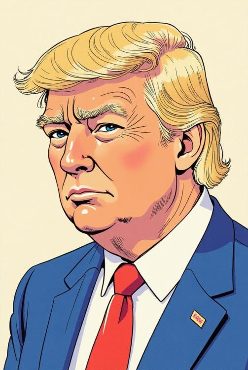 Il presidente Donald Trump 