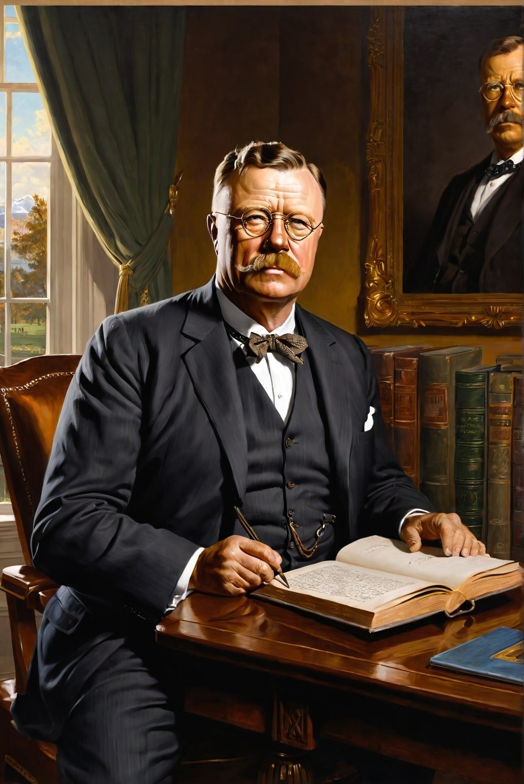 Il presidente Theodore Roosevelt