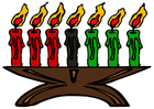 immagini Kwanzaa - candele