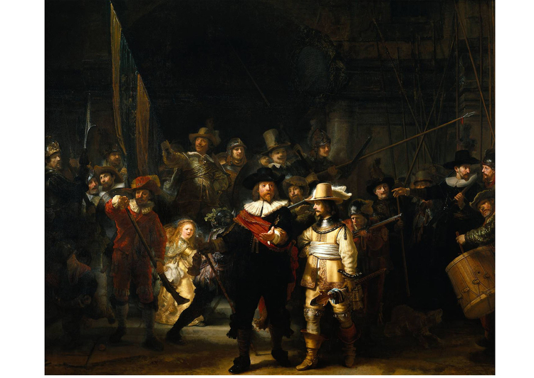 immagine La guardia di notte - Rembrandt