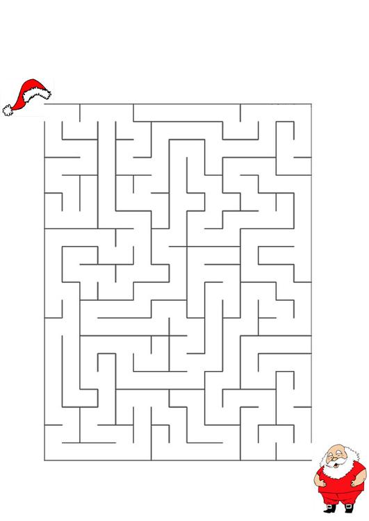 labirinto - Babbo Natale