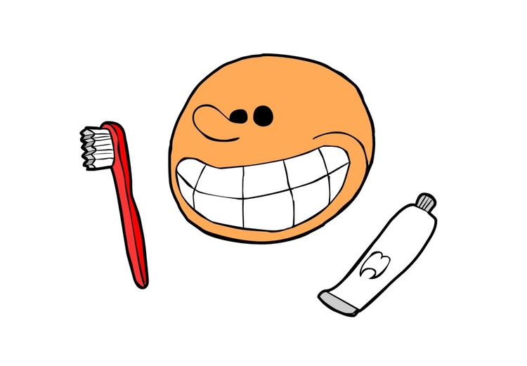 immagine lavarsi i denti