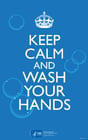 mantieni la calma e lavati le mani