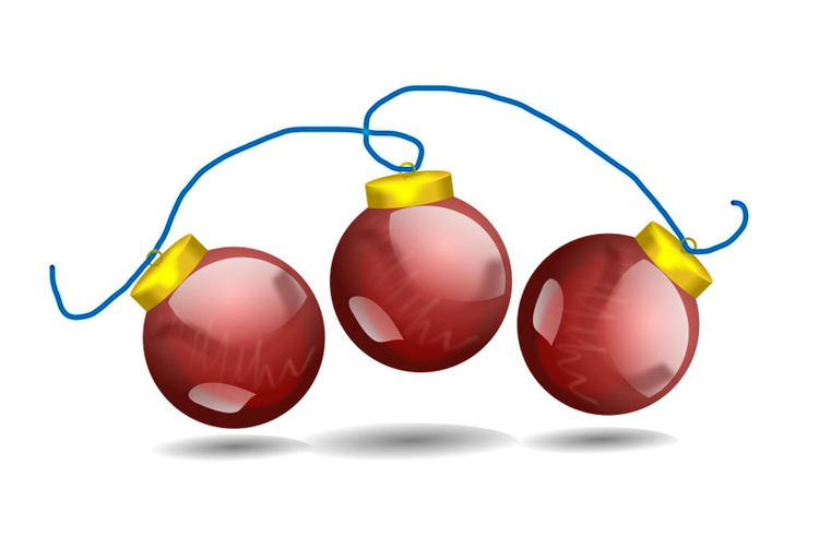 immagine palle di Natale